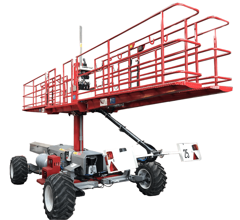 Plateforme de taille multinacelles LEGER SAS